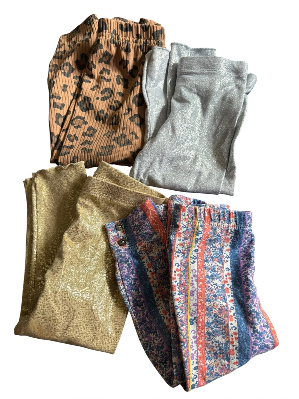 Kids leggings bundle 4 pairs